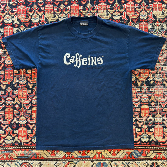 1990s Vintage Caffeine NYC Gel Graphic Tee