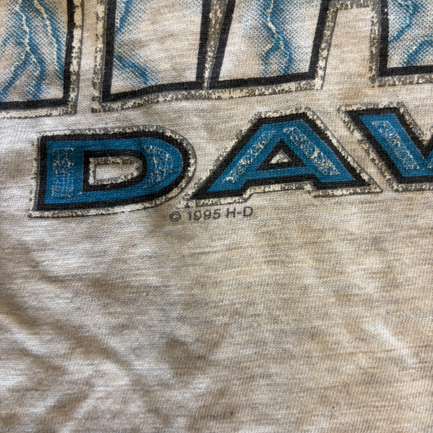 1990s Vintage Harley Davidson Oakland Lightning Graphic Long Sleeve