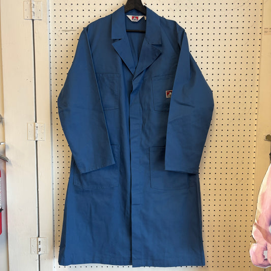 Vintage Ben Davis Knee Length Belted Chore Coat