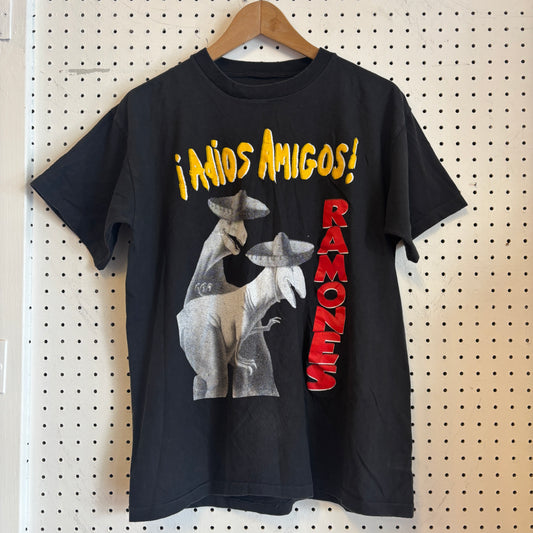 1995 Vintage Ramones Adios Amigos Band Tee