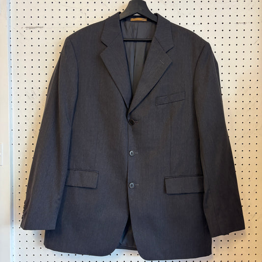 1980s Yves Saint Laurent Pour Homme Tailored Wool Suit Jacket