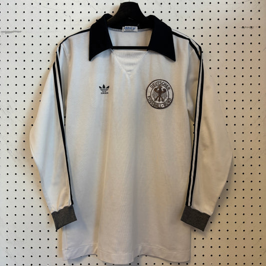 1984-85 Vintage Adidas West Germany Meier #10 Home Soccer Jersey