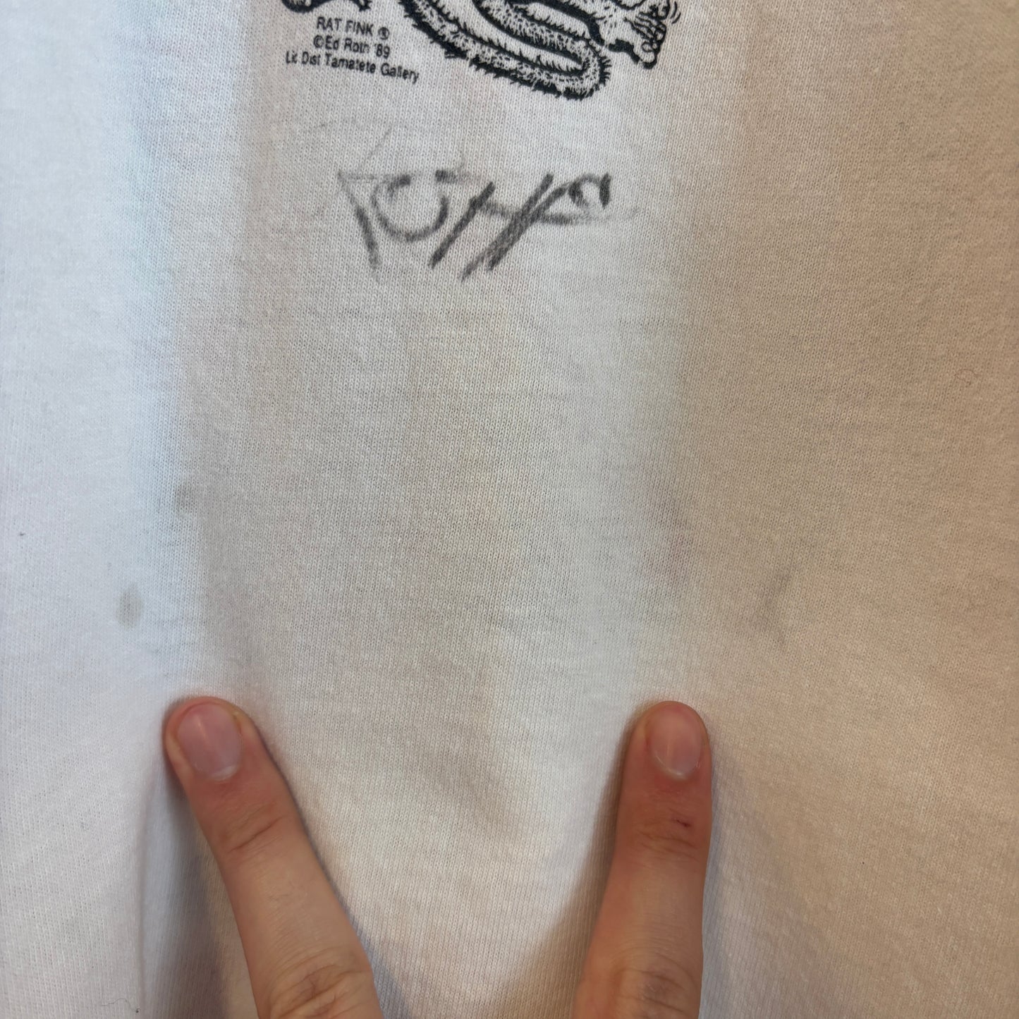 1992 Ed Roth Rat Fink x Von Dutch Biker Tee