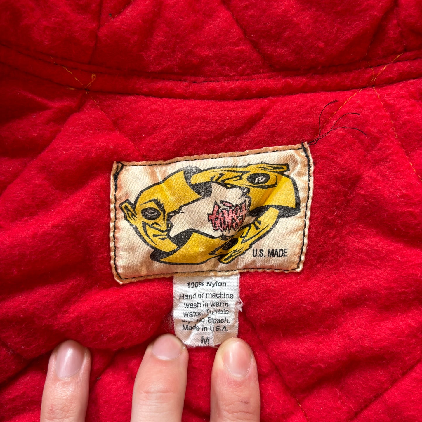 1990s Twist Graffiti Baggy Hooded Coat