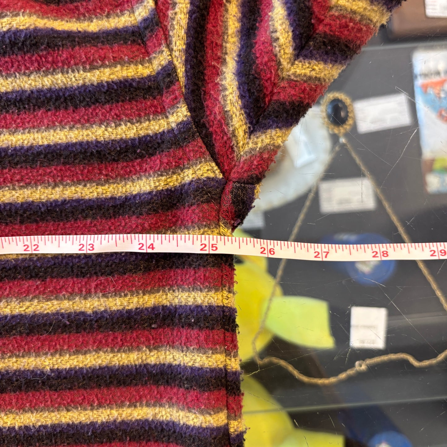 2005 Nike ACG Striped Fleece Button Up