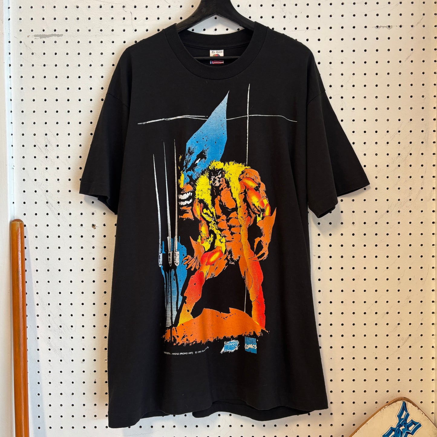 1993 Wolverine Sabretooth Marvel Comics Tee