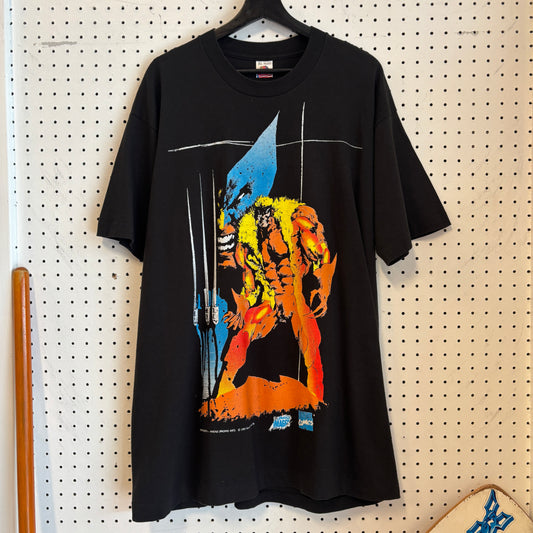 1993 Wolverine Sabretooth Marvel Comics Tee