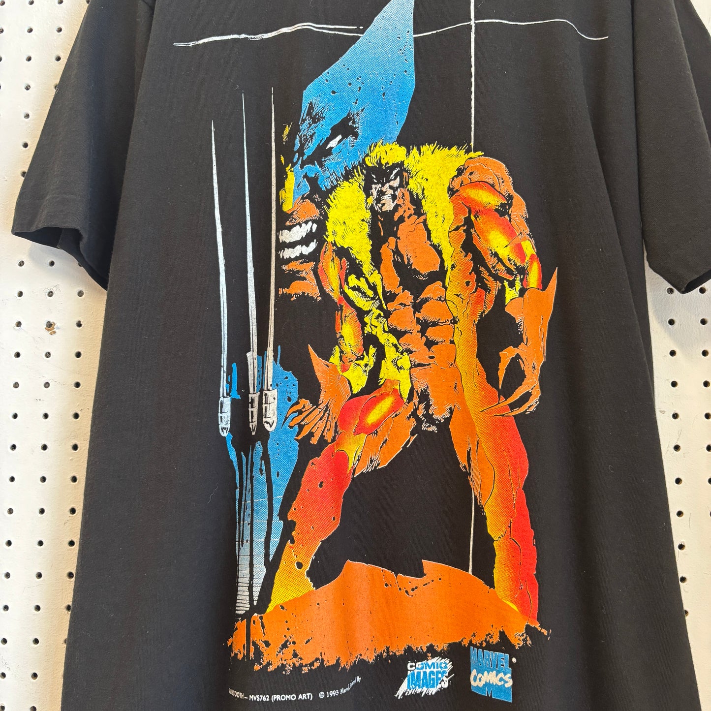 1993 Wolverine Sabretooth Marvel Comics Tee