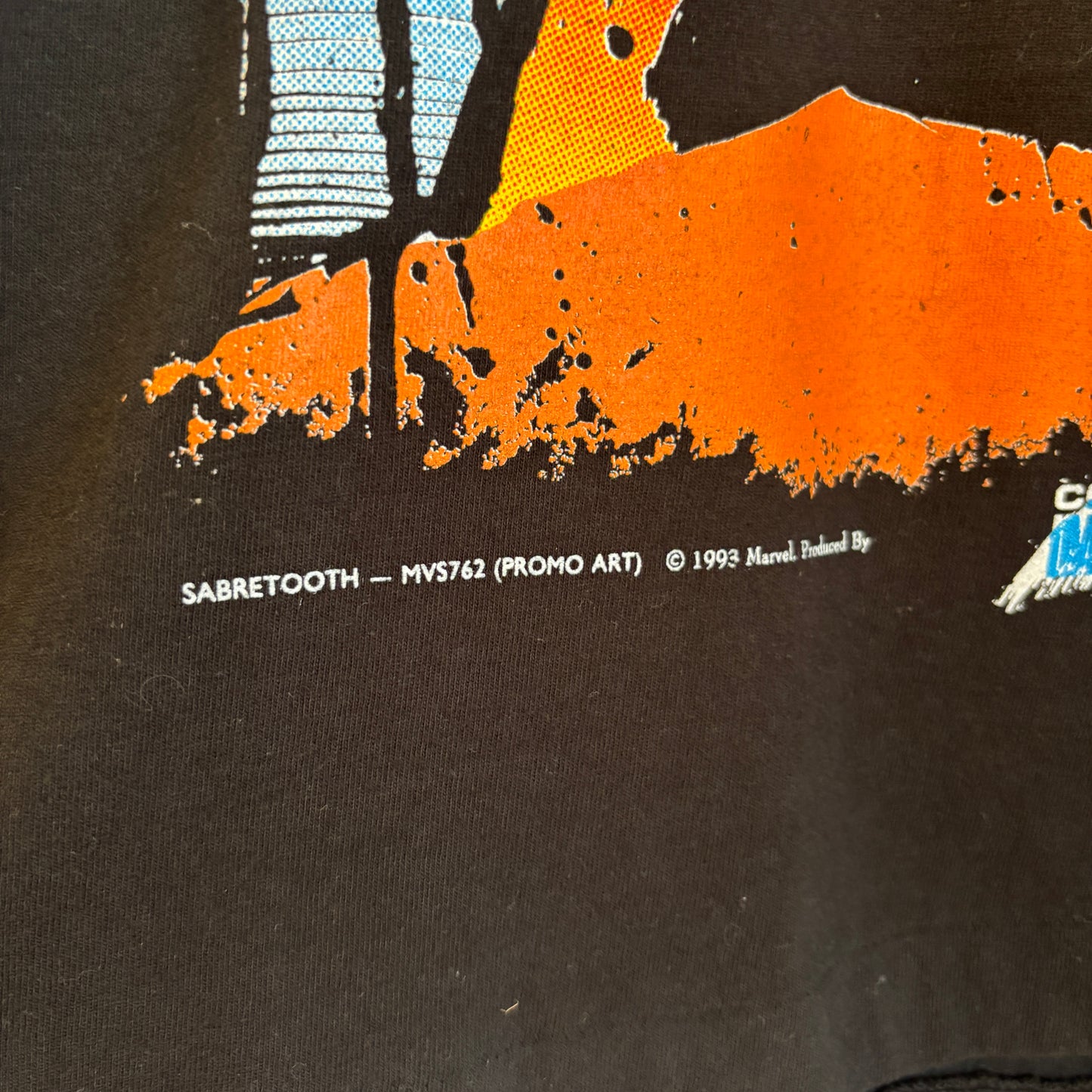 1993 Wolverine Sabretooth Marvel Comics Tee