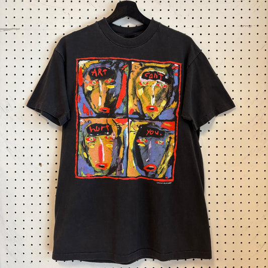 1991 Fred Babb 'Art Cant Hurt You' Painting Tee