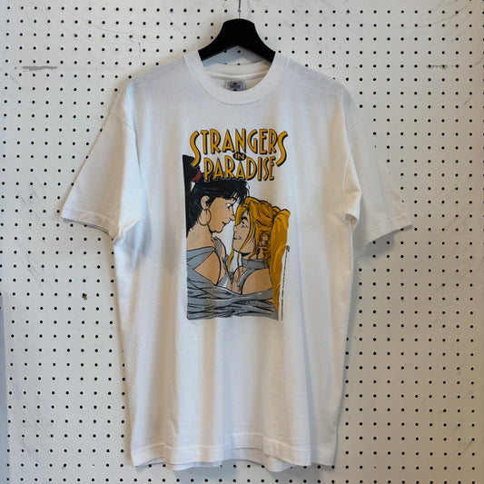 1996 Strangers in Paradise Lesbian Comic Tee