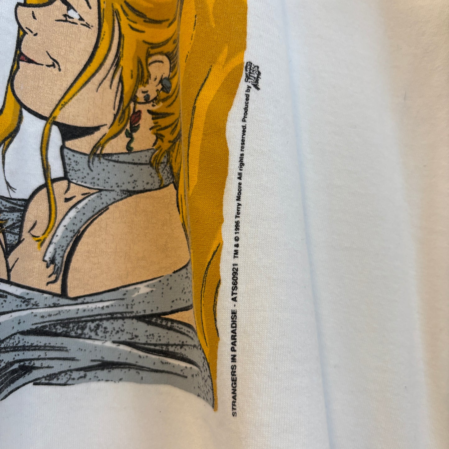 1996 Strangers in Paradise Lesbian Comic Tee